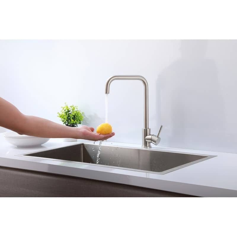 Indigo Home Single Handle Pull Down Sprayer Kitchen Faucet