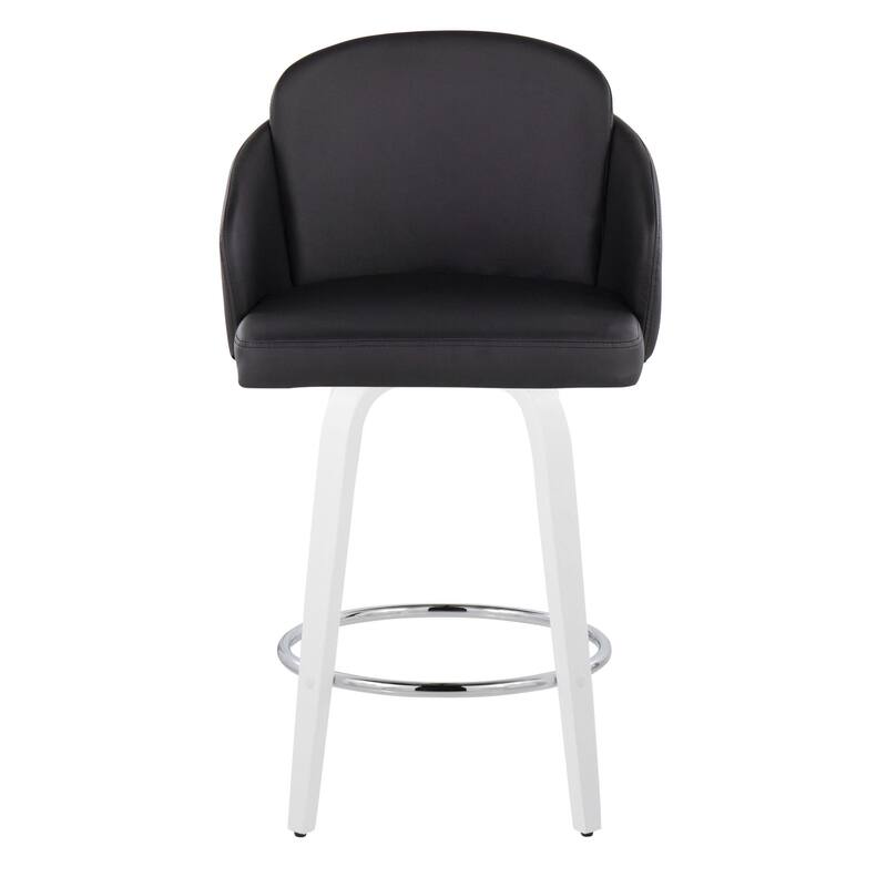 Dahlia 26" Fixed-Height Counter Stool - Set of 2