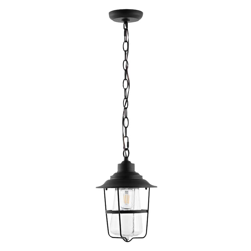 SAFAVIEH Lighting Penber Outdoor Pendant - 9"W x 9"D x 88"H