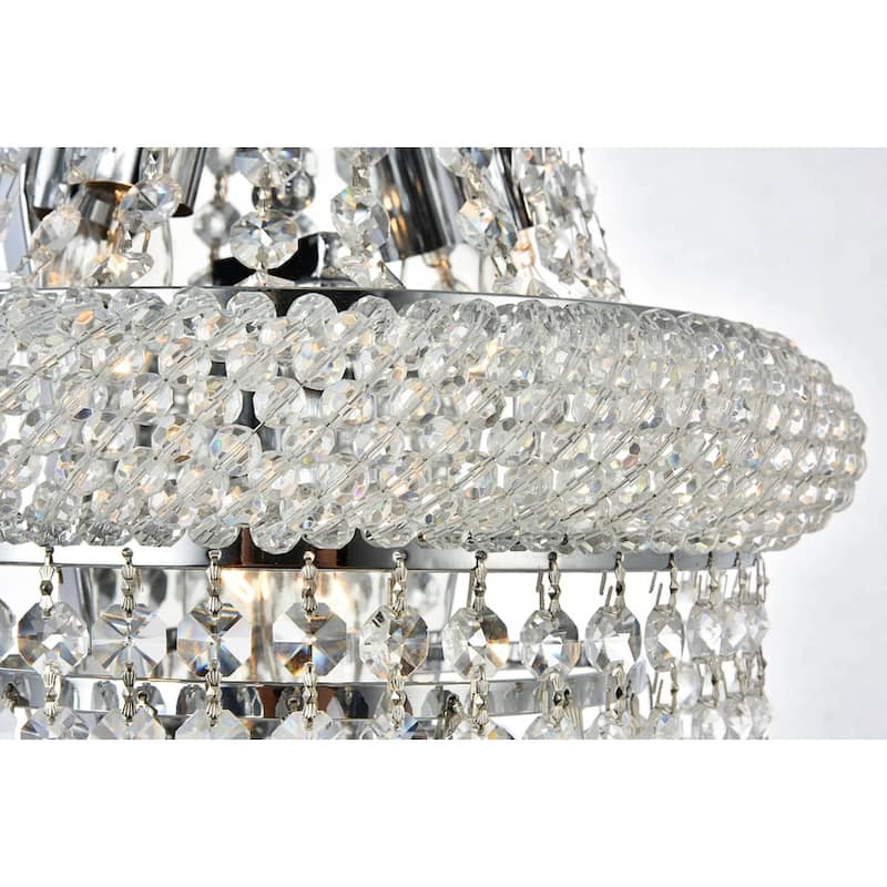 Fleur Illumination 4 light Chrome Wall Sconce