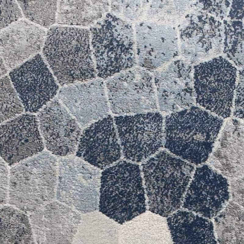 HomeRoots Cobblestone Contemporary Runner Area Rug - 132 in. x 27 in. x 0.4 in.