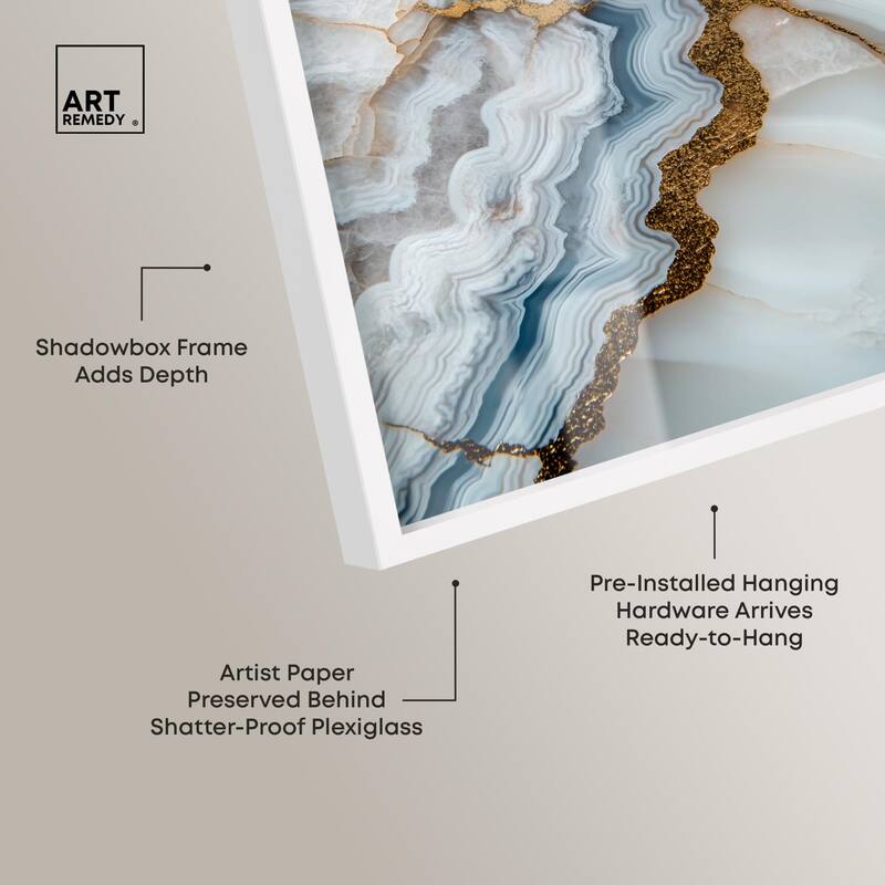 Denim Dreams II Shadowbox by Art Remedy