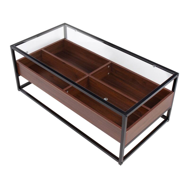 Display Coffee Table with Storage