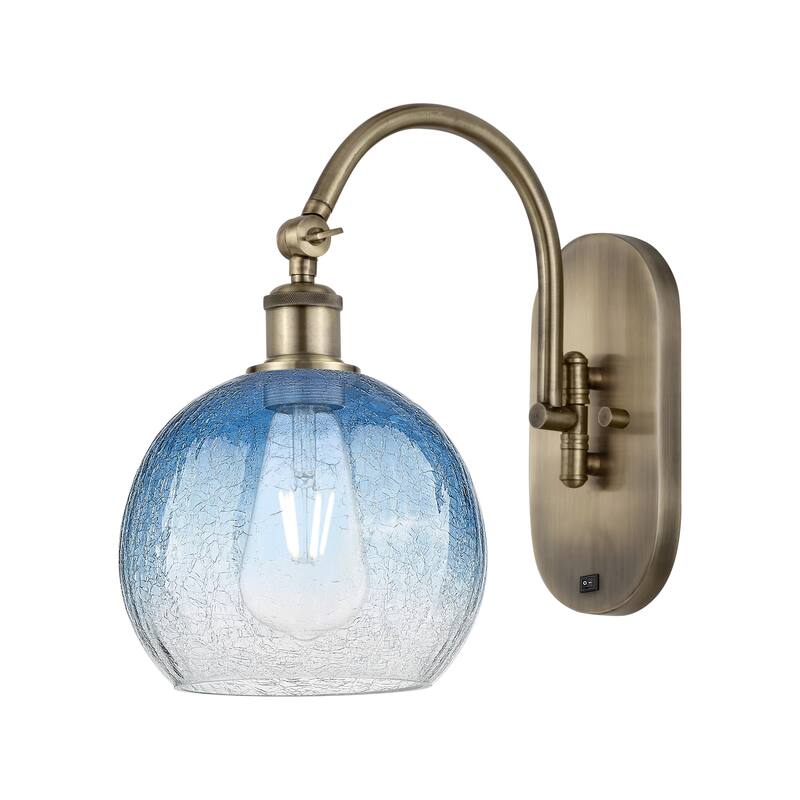 Innovations Lighting Endless Possibilities Ballston - Brookhaven Globe - 1 Light 8" Swiveling Sconce