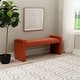 preview thumbnail 1 of 16, Linon Linn Upholstered 50 Inch Bench