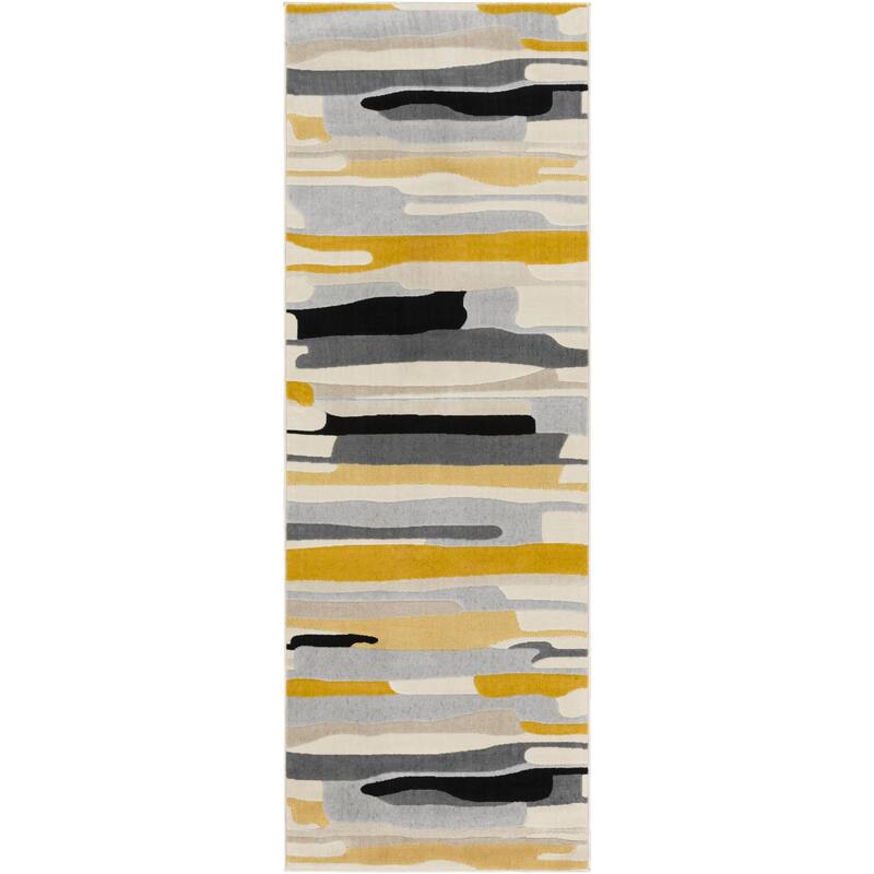 Livabliss City Mid-Century Abstract Area Rug