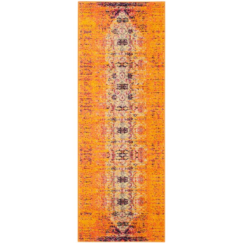 SAFAVIEH Monaco Iginia Distressed Boho Rug
