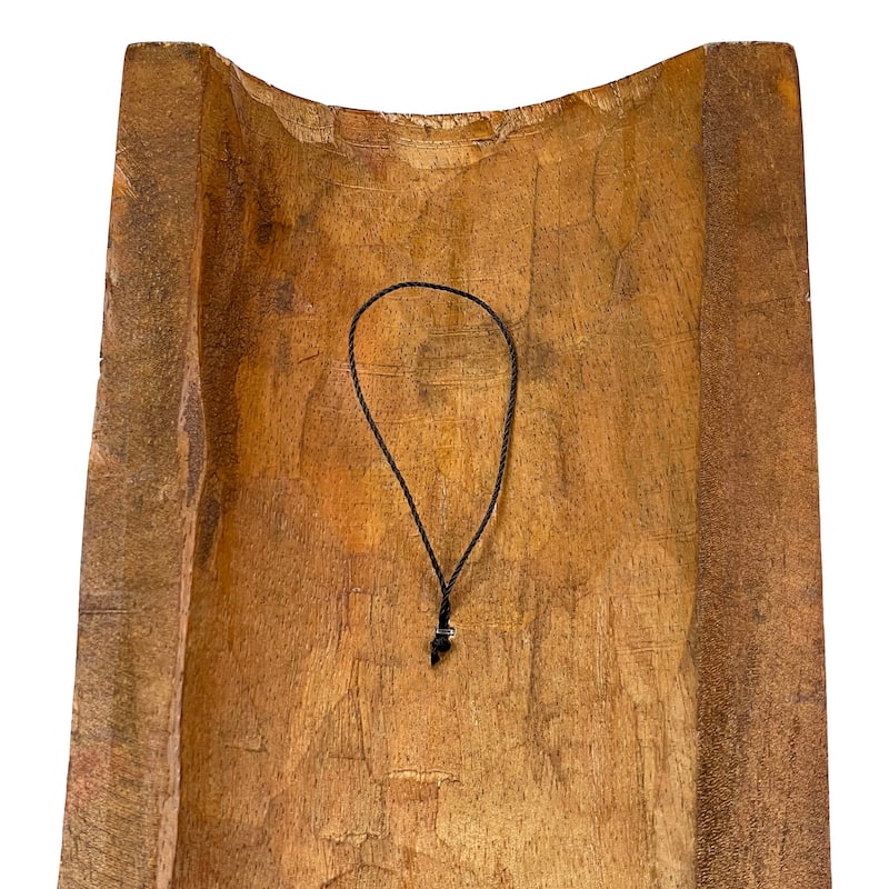 20 Inch Fire & Earth Carved Wood Tiki Totem Wall Dcor Masks (Set Of 2)
