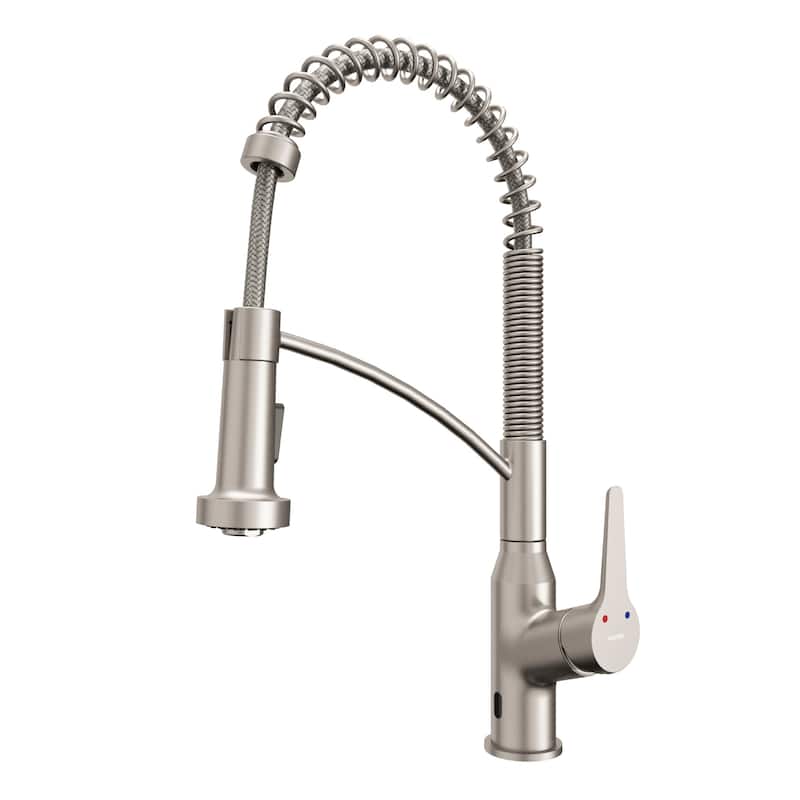 Karran USA KKF215 Alston 1.8 GPM Single Hole Kitchen Faucet - Stainless Steel