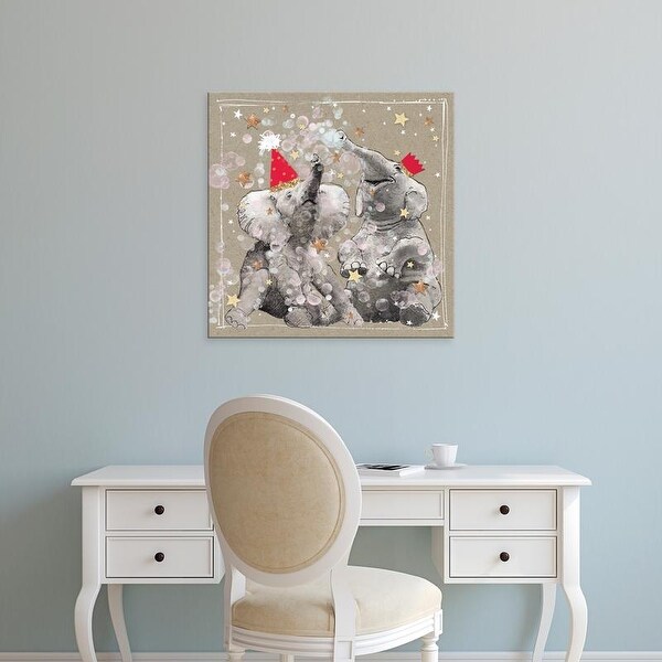 Easy Art Prints Hammond Gower's 'Fancy Pants Zoo VII' Premium Canvas Art
