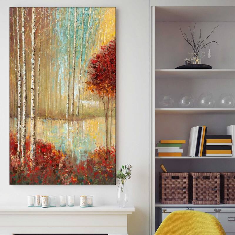 "Emerald Pond" by Ruane Manning Print on Canvas