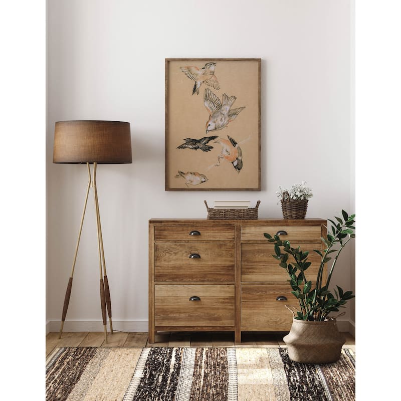 Sienna Brown Rug 5'5" x 7'11" - 5'5 x 7'11