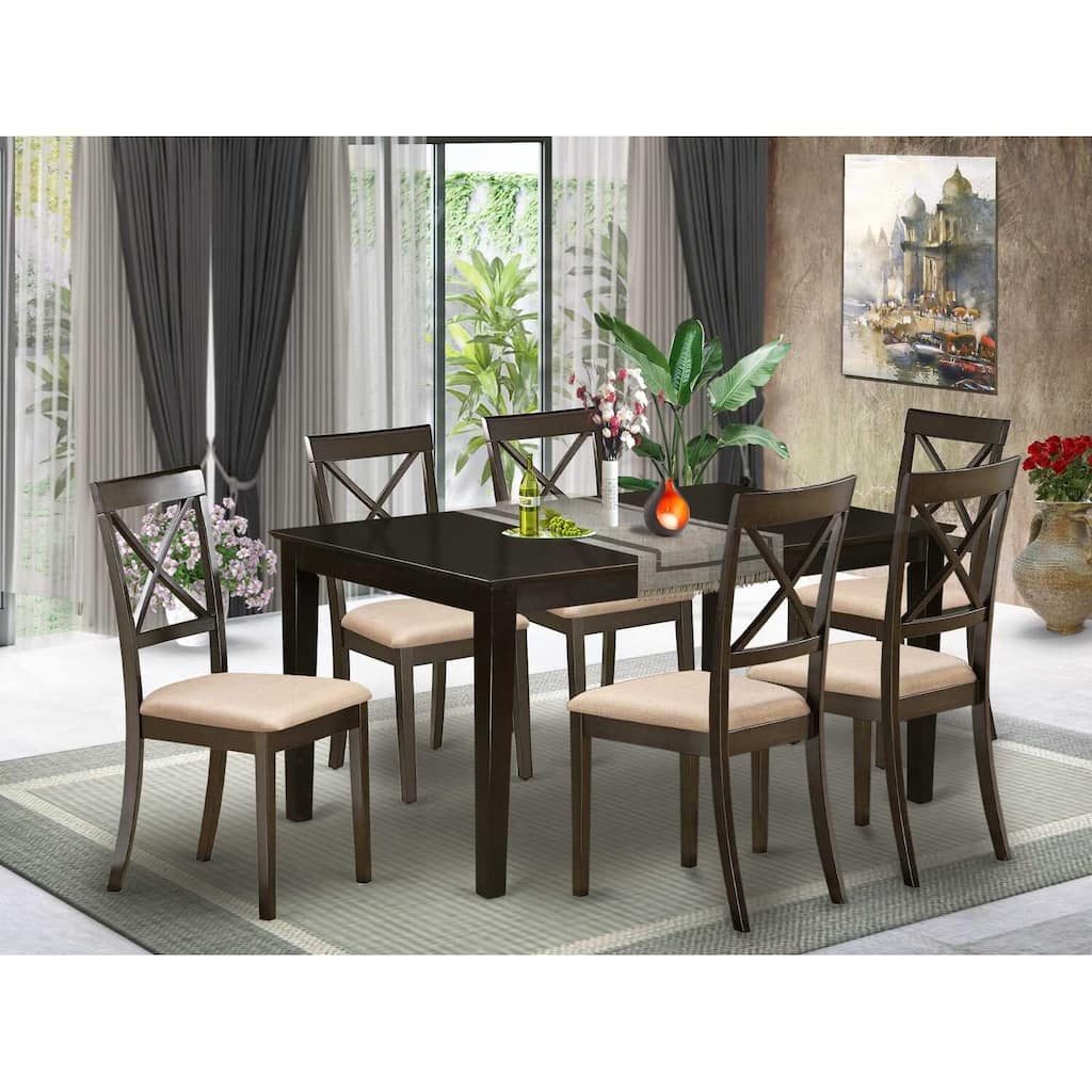 Vintage Dining Table and Chair Set - Modern Capri Dinette Set for Kitchen or Dining Room