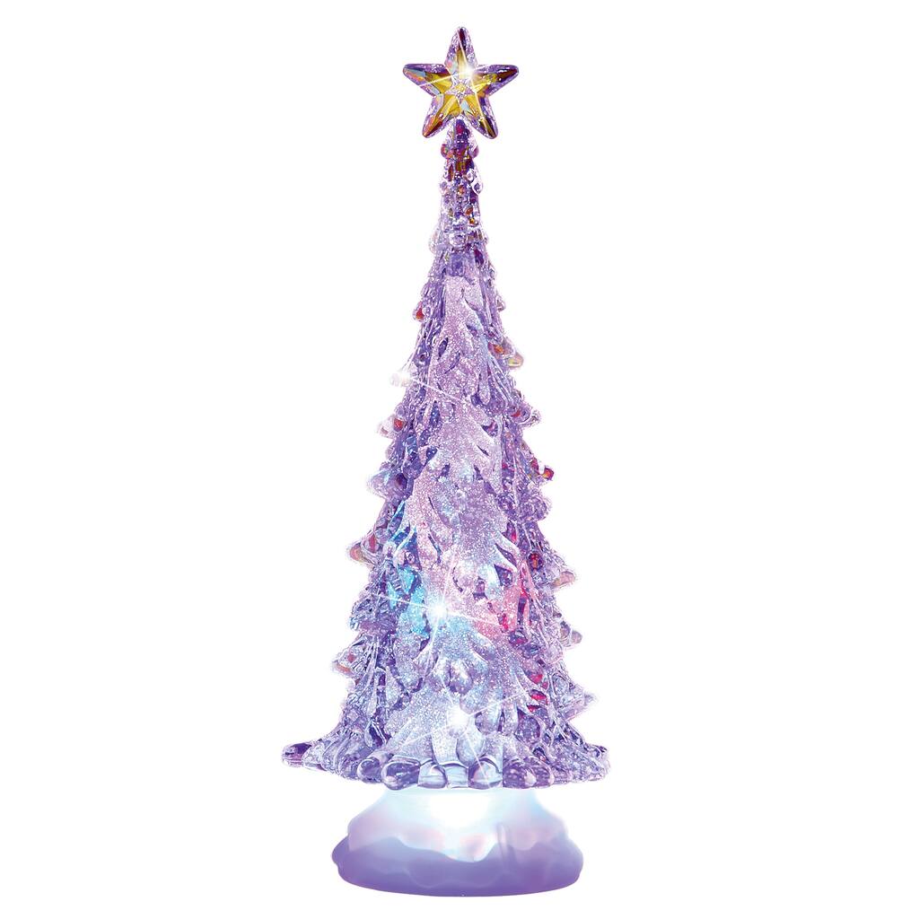Color-Changing Table Centerpiece Christmas Tree - 5 x 12.5 x 5