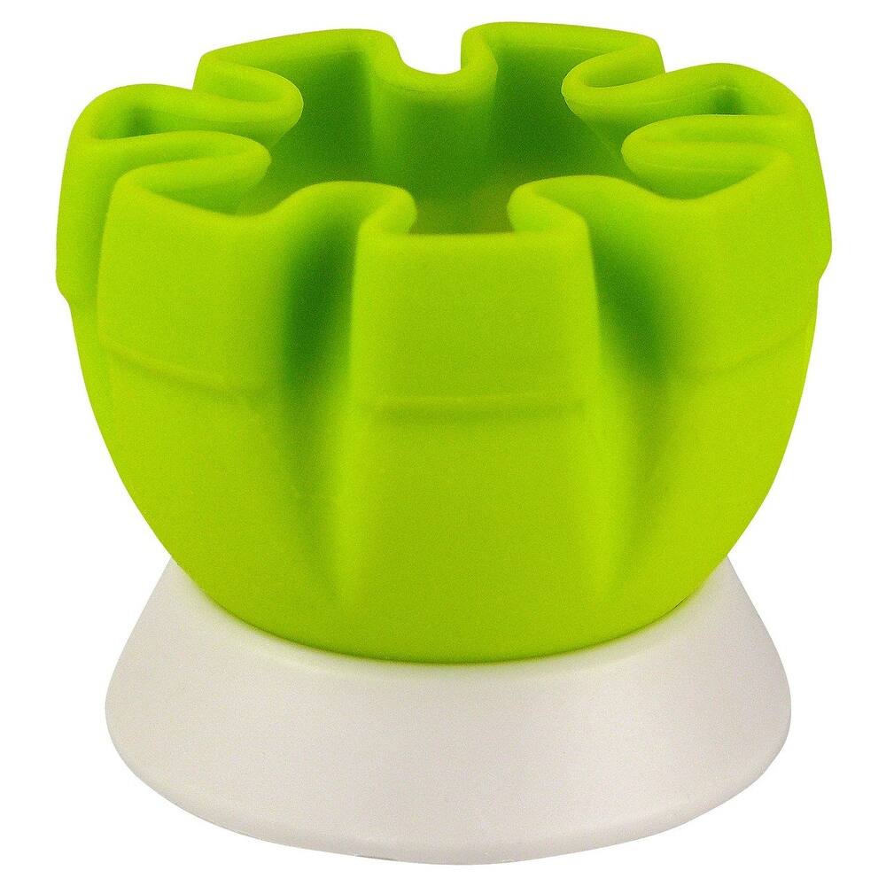 Hutzler Lemon / Lime Citrus Squeezer with Stand, Silicone Hand Juicer- Easy Mess-Free Squeezing for Table Serving