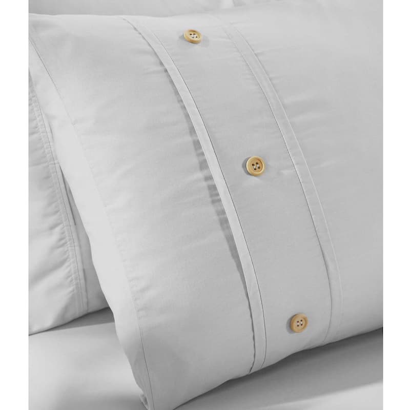 Superior Gina Organic Cotton Percale Duvet Cover Set