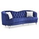 preview thumbnail 3 of 9, Jewel Velvet Sofa