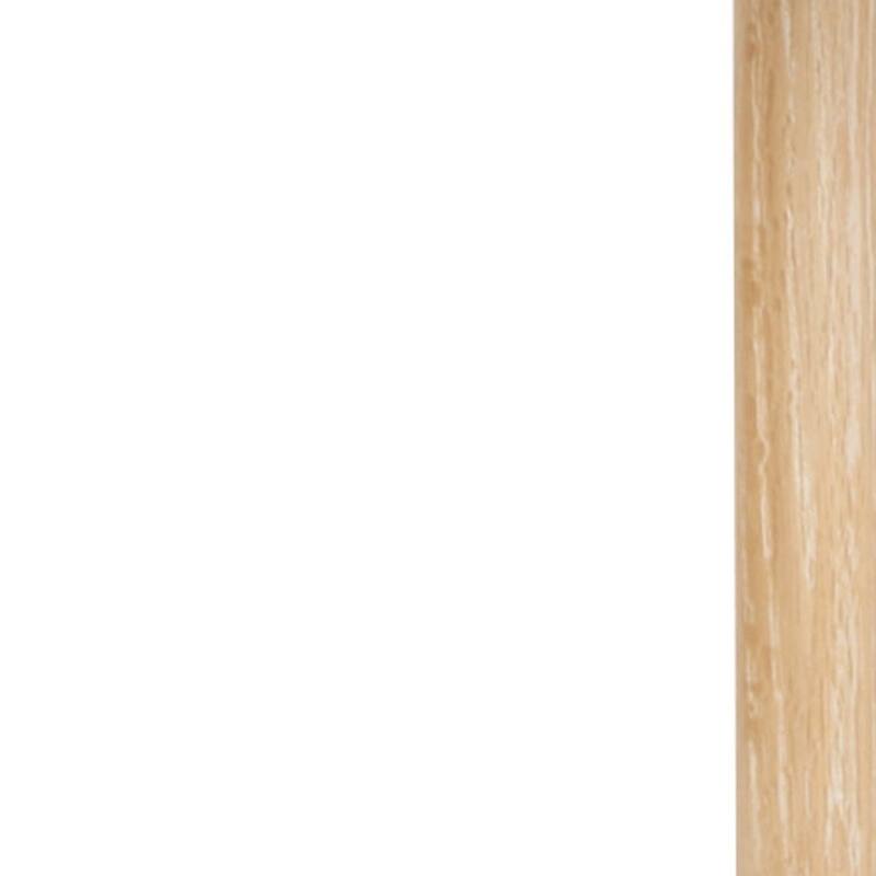 HomeRoots 26" Beige and Natural Fabric and Solid Wood Low Back Counter Height Bar Chair