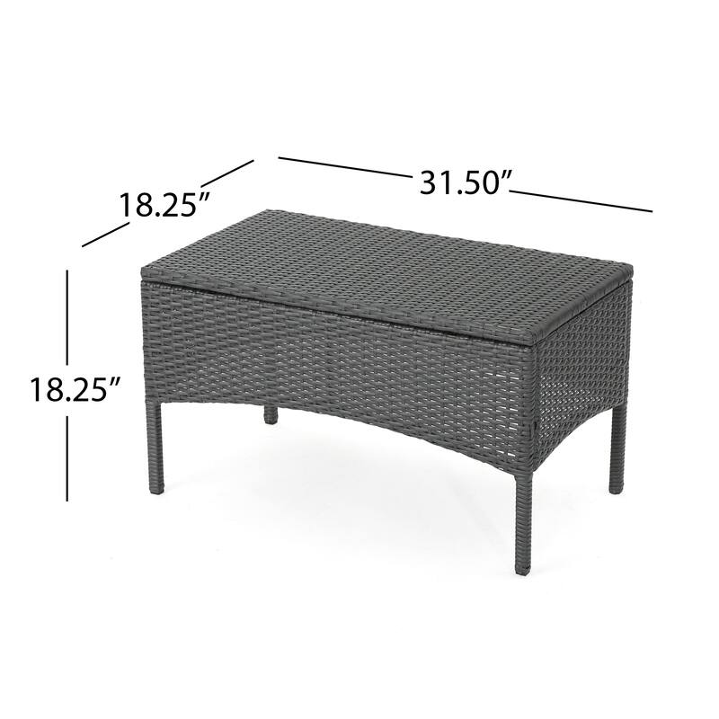 Cordoba Wicker/ Iron 8-piece Outdoor Chat Set with Cushions by Christopher Knight Home