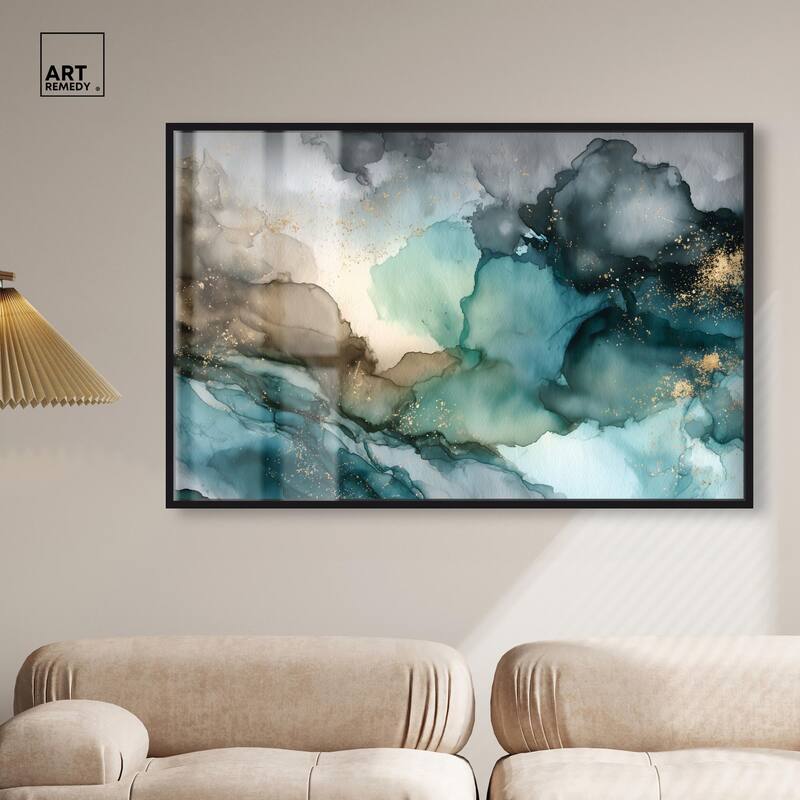 Veiled Inlet Shadowbox by Art Remedy