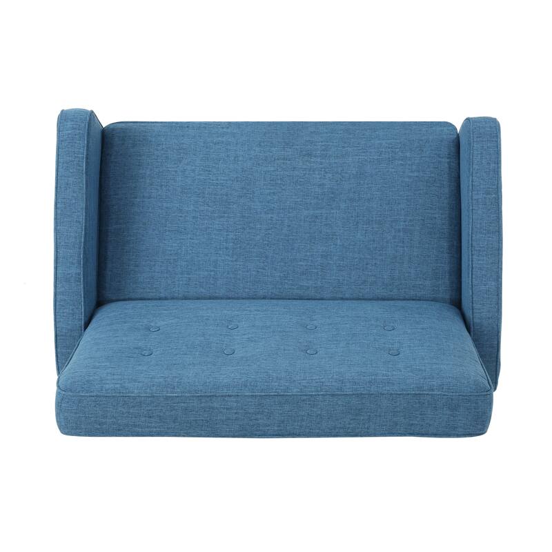 47"Wide Manual Recliner Chair for Adults, Single Reclining Sofa Chair Fabric Upholstered Living Room Chair Modern Club Chair