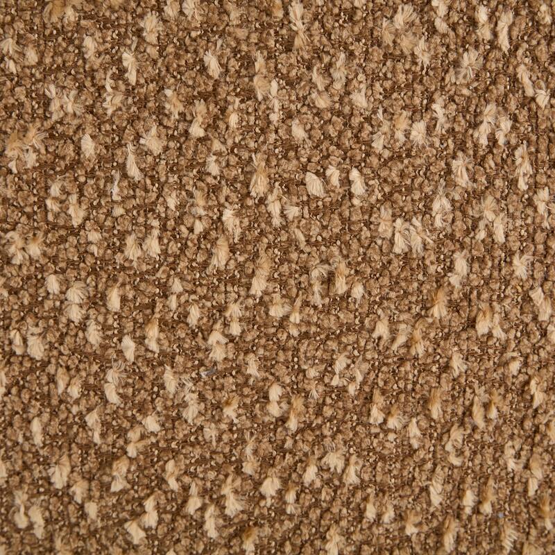 Chenille Square Lounge Chair with Armrests and High Resilience Foam Seat