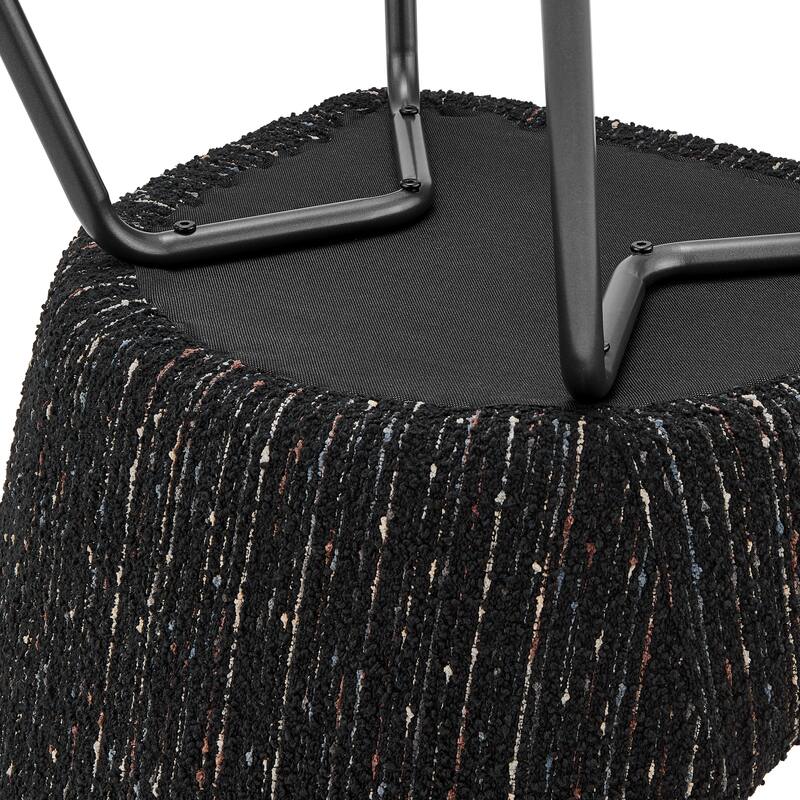 NPD Furniture Katrisa Boucle Dining Side Chair (Set of 2)