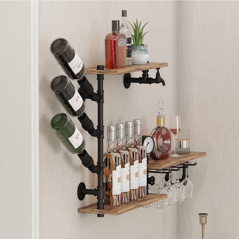 Wall Bar Shelves