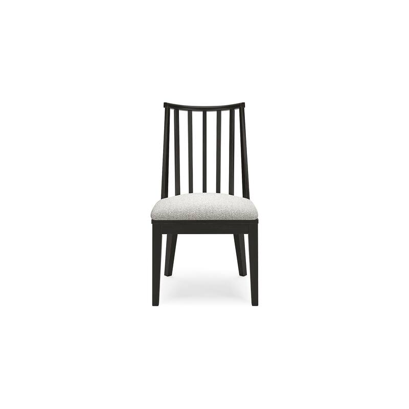 Signature Design by Ashley Galliden Black Dining Chair - 20.5"W x 23.25"D x 37"H
