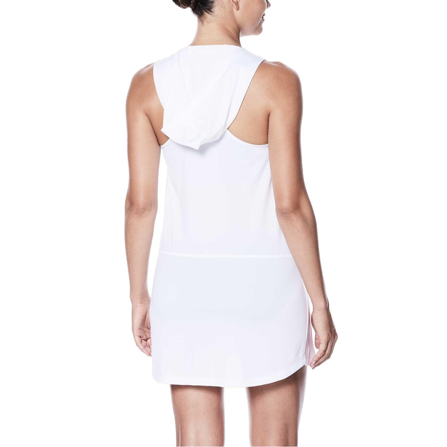 nike hooded cover up dress