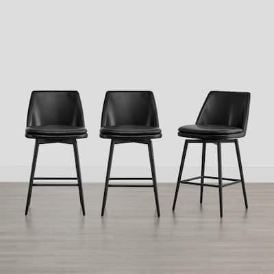 Ariel Counter Height Swivel Barstool Set