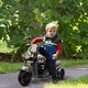 preview thumbnail 10 of 16, Qaba Electric Motorcycle for Kids, 3 Wheel 6V Battery Powered Motorbike w/ Headlights, Music, Forward & Reverse Grey