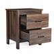 Olimont Contemporary 2 Drawer Nightstand by Christopher Knight Home