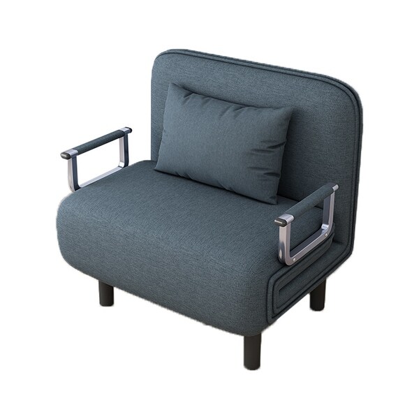 Sofa Bed Folding Arm Chair Sleeper Leisure Recliner Lounge Couch
