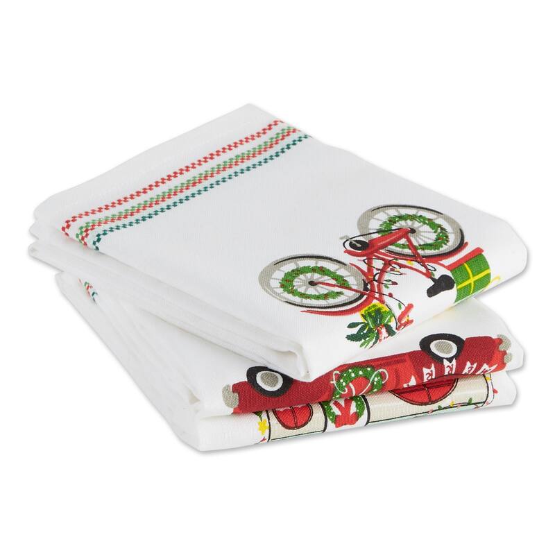 DII Asst Holiday Dishtowel (Set of 3)