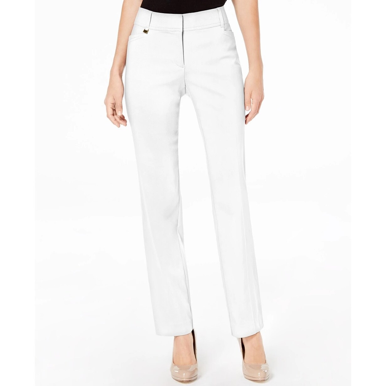 jm collection curvy fit pants