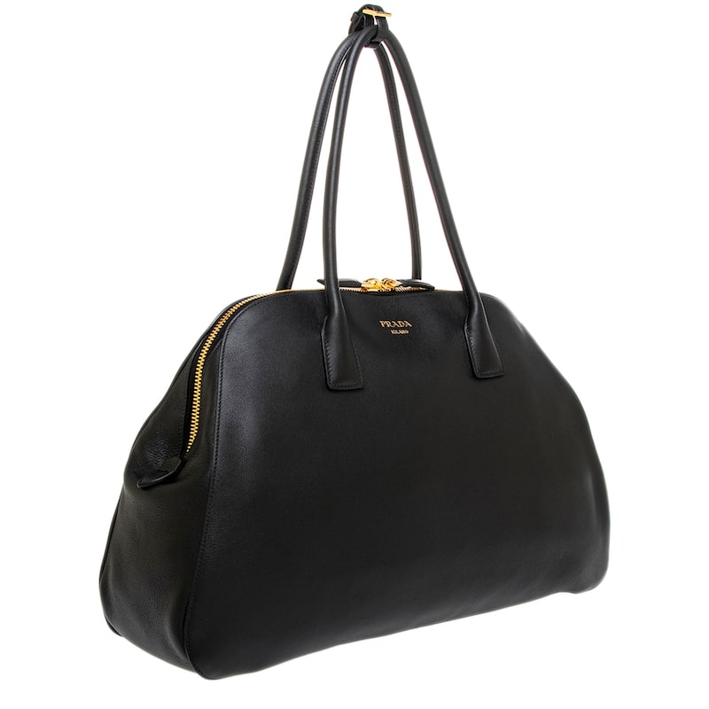 Prada Oversided Smooth Leather Tote