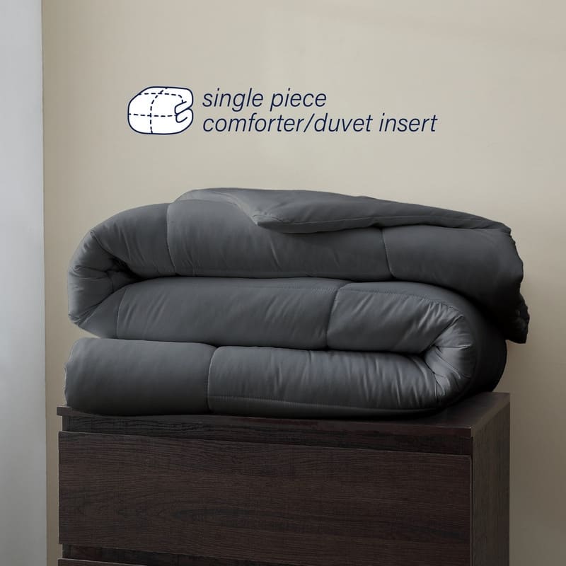 Swift Home All-Season Down Alternative Single Comforter & Duvet Insert 1-Piece Bedding