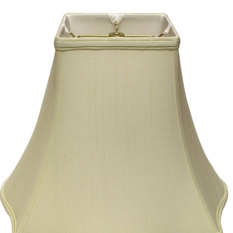 Square Softback Lampshade with Washer Fitter, Egg