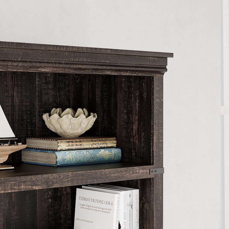 5 Tier Bookcase Modern Farmhouse Book Shelf