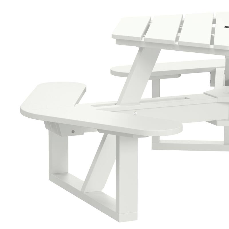 Shoreline Hexagon Picnic Table