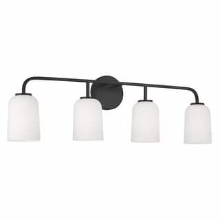 Lawson 4-light Bath/ Vanity Fixture w/ Soft White Glass