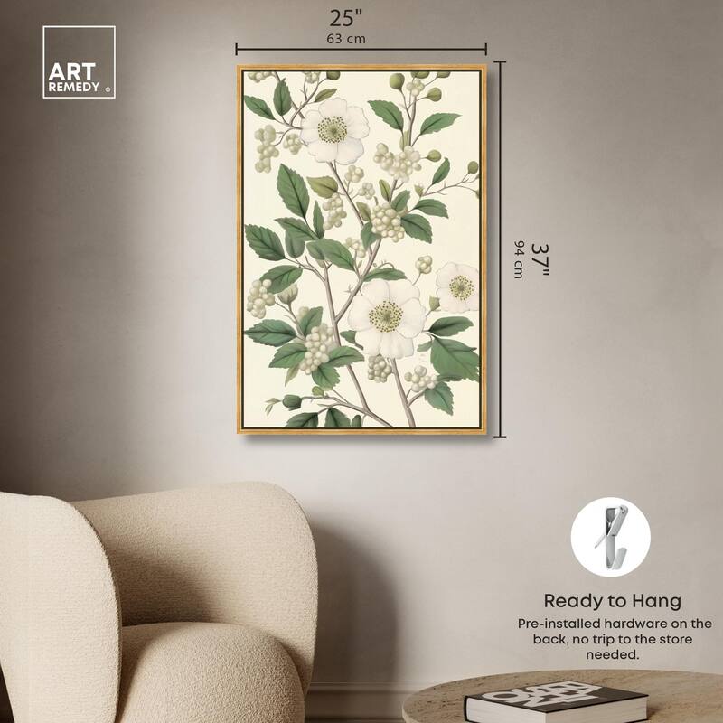 White Cherokee I Canvas by Art Remedy