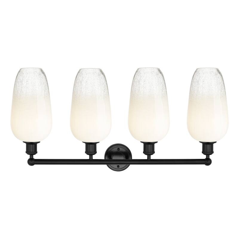 Innovations Lighting Endless Possibilities Edison - Brookhaven Flute - 4 Light 34" Bath Vanity Light