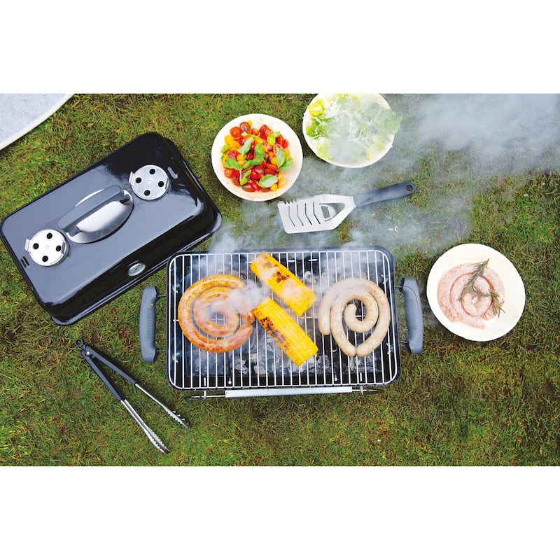Portable tabletop charcoal grill - 180