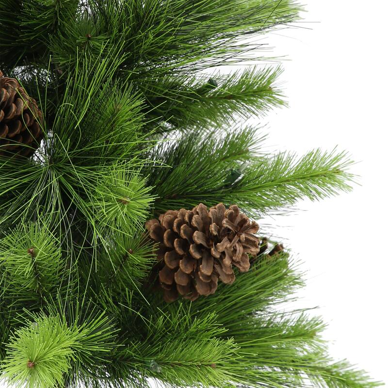 Puleo International 3.5 ft. Pre-Lit Potted Artificial Tree