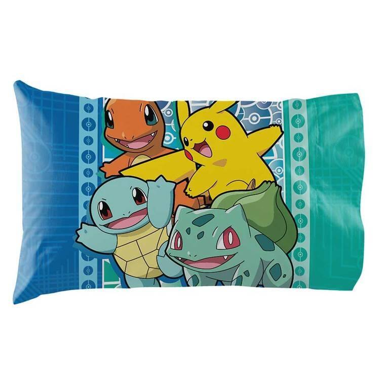 Pokemon First Starters 5-piece Full Bed in a Bag Set