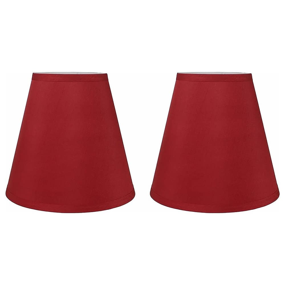 Many Selections Table Lamp Shade, 5 inch Top, 9 inch Bottom, 8.5 inch Slant