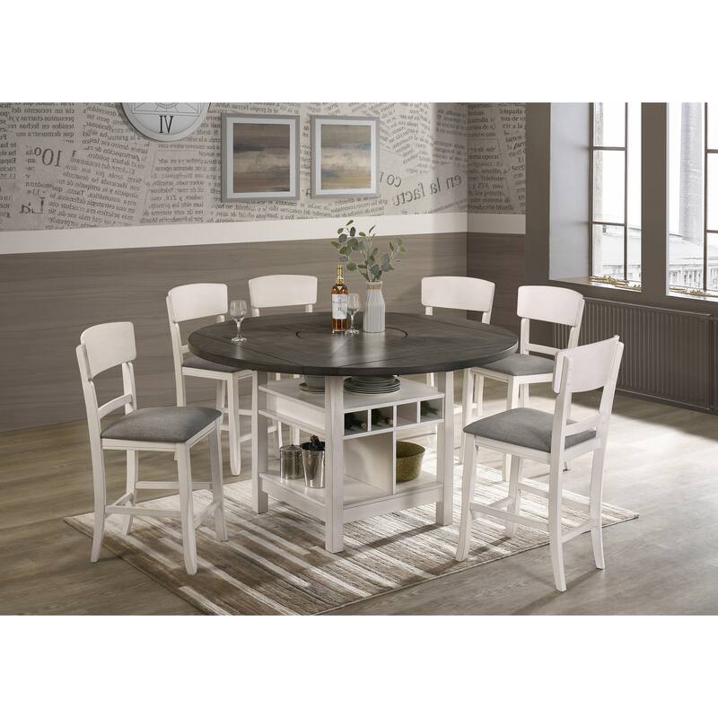 2pc Counter Height Dining Chair Bar Stools