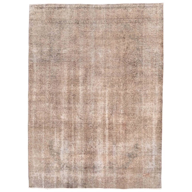 ECARPETGALLERY Hand-knotted Color Transition Charcoal Wool Rug - 8'5 x 11'7